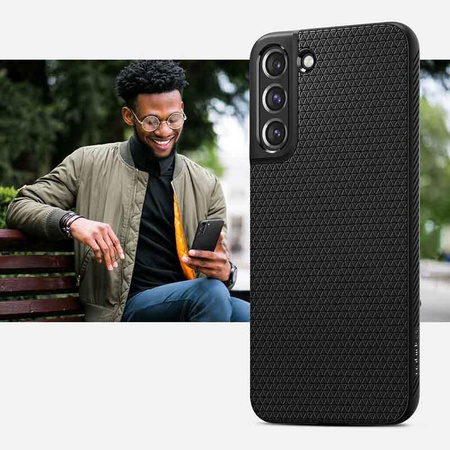 Spigen Liquid Air - Etui pour Samsung Galaxy S22 (Noir)