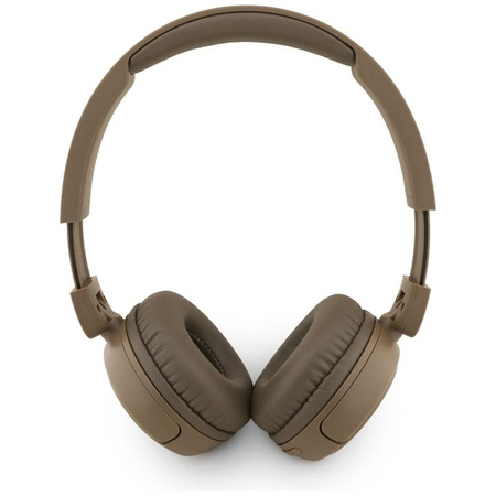 SŁUCHAWKI BEZPRZEWODOWE GUESS NAUSZNE, z Mikrofonem, Bluetooth V5.3, Brązowe