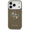 Guess Grained Big 4G Classic Logo - Hülle iPhone 17 Pro (braun)