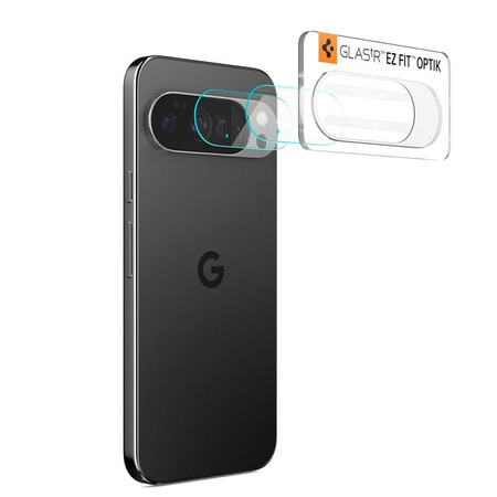 Spigen Optik GLAS.TR Camera Protector 2-Pack - Objektivschutzglas für Google Pixel 10 Pro XL (Crystal Clear)