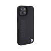BMW Leather Hot Stamp MagSafe - iPhone 15 Case (Noir)