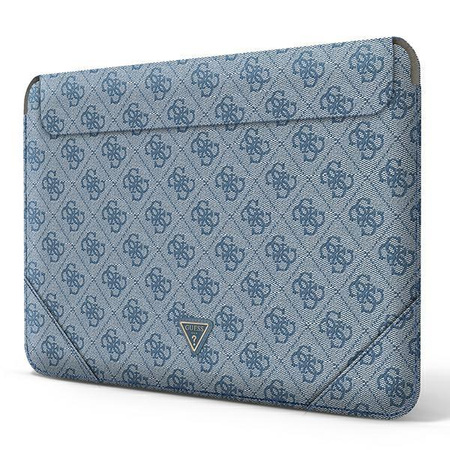 Guess 4G Uptown Triangle Logo Sleeve - 16" Notebook-Tasche (blau)