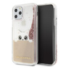 Karl Lagerfeld K-Peek A Boo - iPhone 11 Pro tok (csillogó rózsaszín arany)