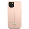 Guess Silicone Triangle Logo - iPhone 13 Case (pink)