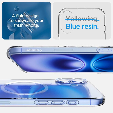 Spigen Liquid Crystal MagSafe - Case for iPhone 16 (Transparent)