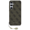 Guess 4G Charms Collection - Etui Samsung Galaxy S24 FE (brazowy)