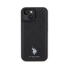 US Polo Assn Yoke Pattern - Coque pour iPhone 15 (noir)