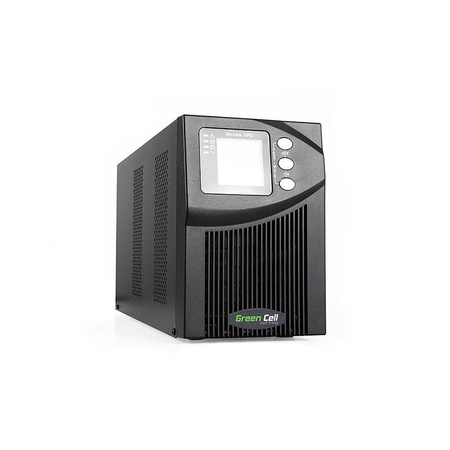 Green Cell - Zasilacz awaryjny UPS Online MPII 1000VA 900W z wyświetlaczem LCD