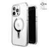Speck Presidio Perfect-Clear ClickLock & Magsafe - pouzdro pro iPhone 15 Pro Max (Clear / Chrome Finish / Serene Silver)