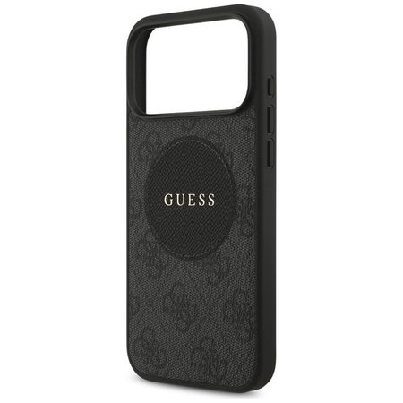 Guess 4G Circle Classic Logo MagSafe – Case iPhone 17 Pro Max (Black)