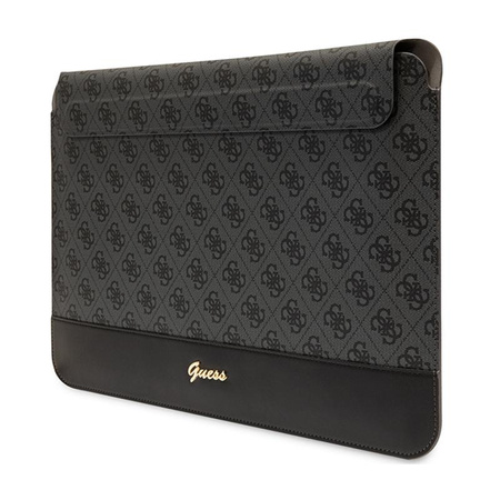 Guess 4G Stripe Metal Logo Computer Sleeve - 14" Notebooktasche (Schwarz)