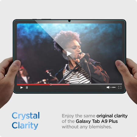 Spigen Glas.TR Slim - gehärtetes Glas für Samsung Galaxy Tab A9+ 11"