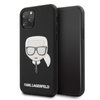 Karl Lagerfeld Iconic Embossed Glitter Case - iPhone 11 Pro Max Case (Black)