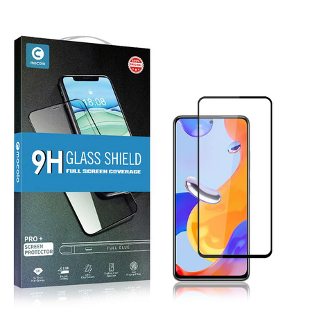 Mocolo 2.5D Full Glue Glass - Szkło ochronne Xiaomi Redmi Note 11 Pro / Note 11 Pro Plus 