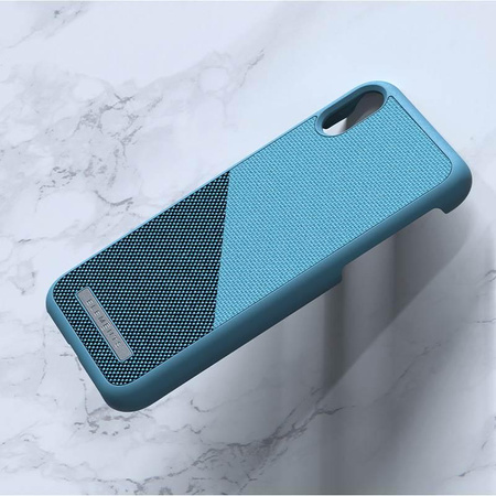 Nordic Elements Saeson Freja - Coque en matériau pour iPhone XR (Petrol)