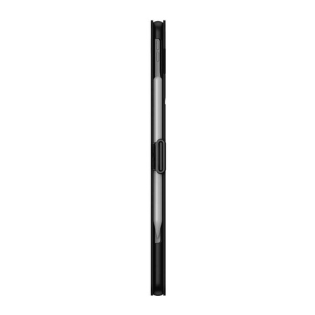 Speck Balance Folio - pouzdro pro iPad Pro 12,9" (2022-2018) s povrchovou úpravou MICROBAN, magnetem a stojánkem (černé)