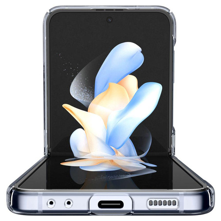 Spigen Airskin - Etui pour Samsung Galaxy Z Flip 4 (Transparent)