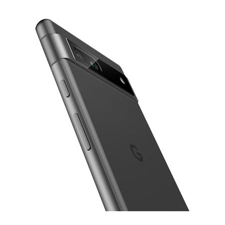 Spigen Optik.TR EZ Fit Camera Lens Protector 2-Pack - ochranné sklo objektivu pro Google Pixel 7A (2 ks) (černá)