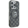 Karl Lagerfeld IML Monogram Karl & Choupette Head MagSafe - iPhone 16 Pro tok (fekete)