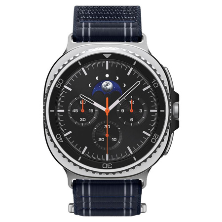 Spigen WBF0 Band - Řemínek pro Samsung Galaxy Watch 8 / 8 Classic 40 / 44 / 46 mm (tmavě modrá)
