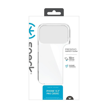 Speck Presidio Perfect-Clear - iPhone 17 Pro Case (Clear)