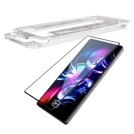 SZKŁO HARTOWANE 3MK DO IPHONE AIR Z RAMKĄ SZYBKA OCHRONNA NA EKRAN 9H HARD