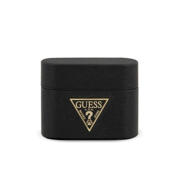 Guess Saffiano - Étui Airpods Pro (noir)