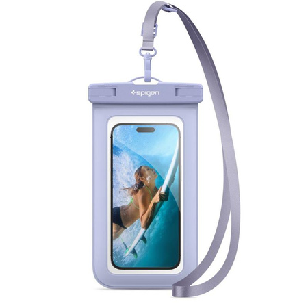 Spigen A601 Universal Waterproof Case - Tasche für Smartphones bis zu 6,9" (Blau)