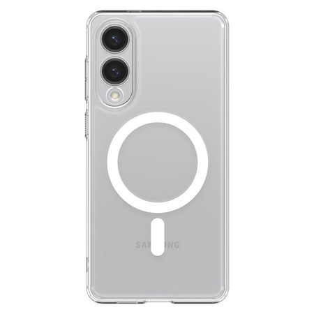 Spigen Ultra Hybrid MagSafe - pouzdro pro Samsung Galaxy S25 Edge (čiré / bílé)