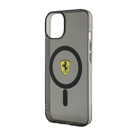 Ferrari Translucent MagSafe - pouzdro pro iPhone 14 Plus (černé)