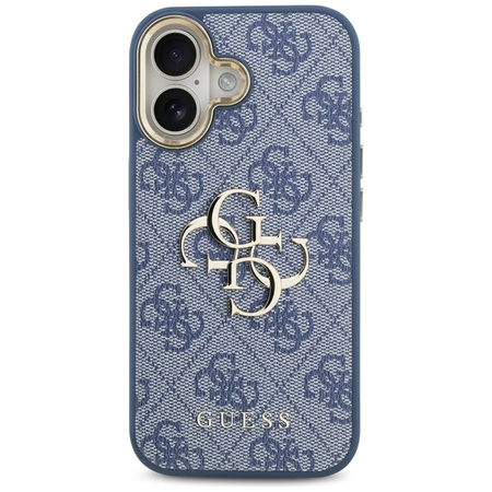Guess 4G Big 4G Classic Logo - Case iPhone 17 (Blau / Gold)