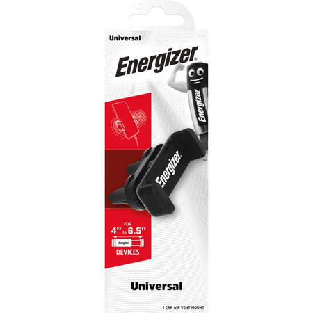 Energizer Classic - univerzální držák do auta pro 4"-6,5" telefon (černý)