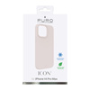 PURO ICON Cover - Pouzdro pro iPhone 14 Pro Max (pískově růžové)