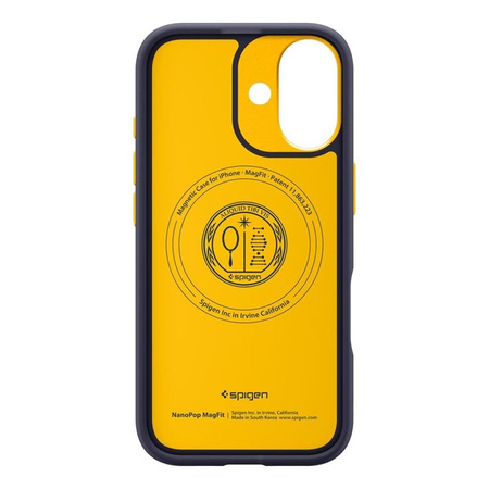 ETUI DO IPHONE 17 do MAGSAFE SPIGEN NANO ORYGINALNE FIOLETOWE CASE