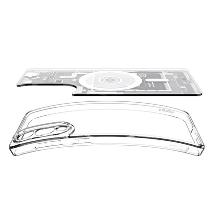 Spigen Ultra Hybrid MagSafe - étui pour Samsung Galaxy S25 Edge (Zero One White)