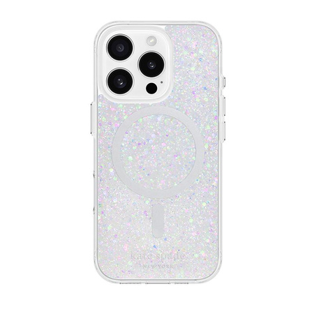 Kate Spade New York Protective MagSafe - Pouzdro pro iPhone 16 Pro (Chunky Glitter)