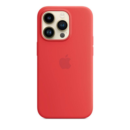Apple Silicone Case - Silicone Case with MagSafe for iPhone 14 Pro (PRODUCT)RED