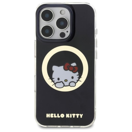Hello Kitty IML Sweet Kitty MagSafe - Hülle für iPhone 16 Pro Max (schwarz)