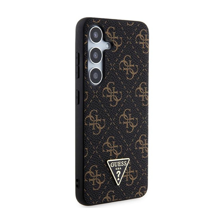 Guess 4G Triangle Metal Logo - Etui Samsung Galaxy S24 (noir)