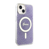 Guess 4G MagSafe - Étui pour iPhone 14 Plus (violet)