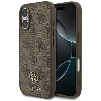 Guess 4G Small 4G and Classic MagSafe - Case for iPhone 17 (brown)