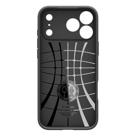ETUI DO IPHONE 17 PRO SPIGEN LIQUID AIR ORYGINALNE CZARNE ELEGANCKIE CASE