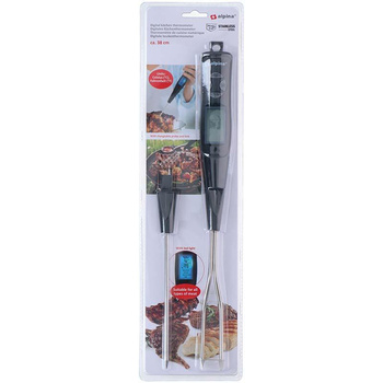 ELEKTRONISCHER KÜCHEN-TEMPERATER FÜR FLEISCH, austauschbare Spitzen, Alpina