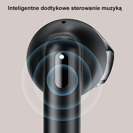 USAMS US Series - Casque d'écoute Bluetooth 5.3 TWS + étui de chargement (blanc)