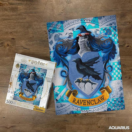 Harry Potter - Puzzles 500 éléments dans une boîte décorative (Ravenclaw)