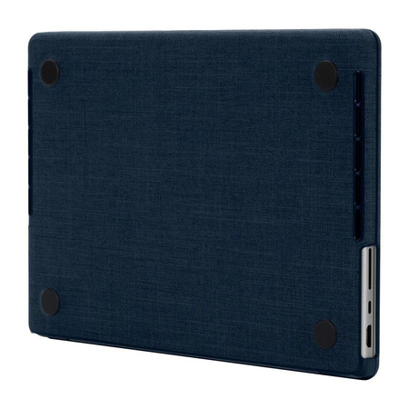 Incase Textured Hardshell in Woolenex - Stoffhülle für MacBook Pro 14" (2023-2021) (Kobalt)