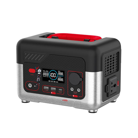 Wonder Wx600 Power Station - Portable 300W 72800 mAh Power Station (Black)