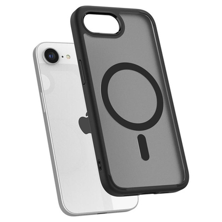 Spigen Ultra Hybrid MagSafe - étui pour iPhone 16e (Frost Black)
