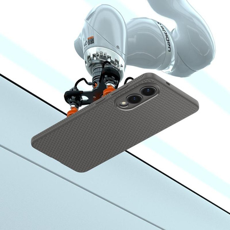 Spigen Liquid Air - Gehäuse für Samsung Galaxy S25 Edge (Marmor Grau)
