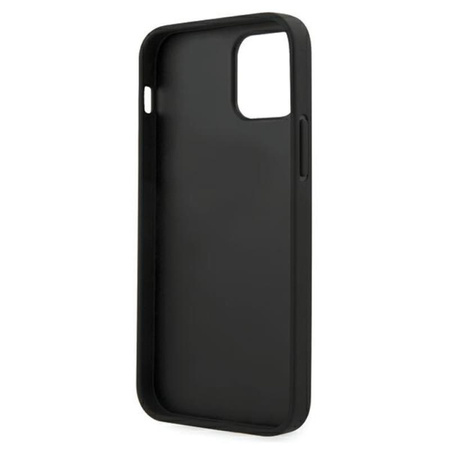 Guess Saffiano V - Coque iPhone 12 Pro Max (Or)
